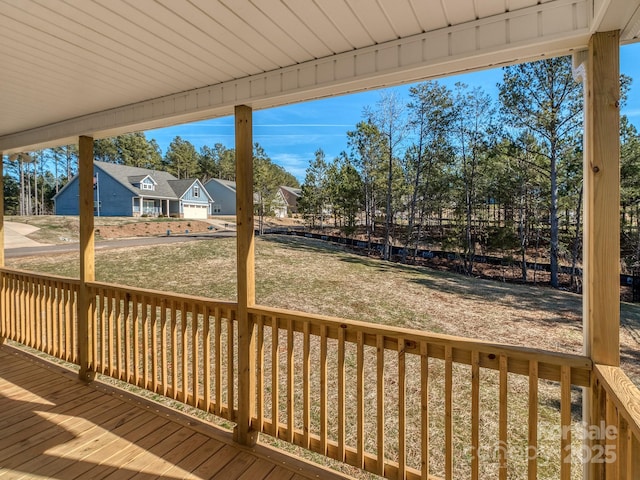 view of deck