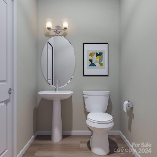 bathroom featuring toilet