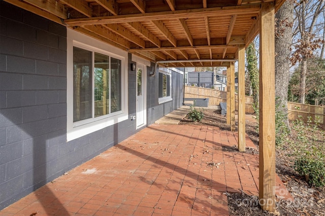 view of patio / terrace