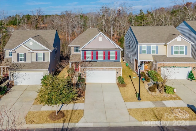1270 Hideaway Gulch Dr, Fort Mill, SC 29715 - view of front of home with a garage