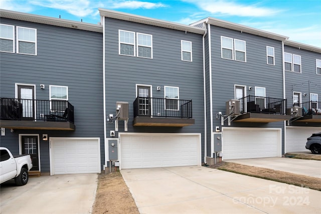 view of rear view of property