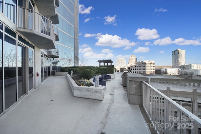 view of patio