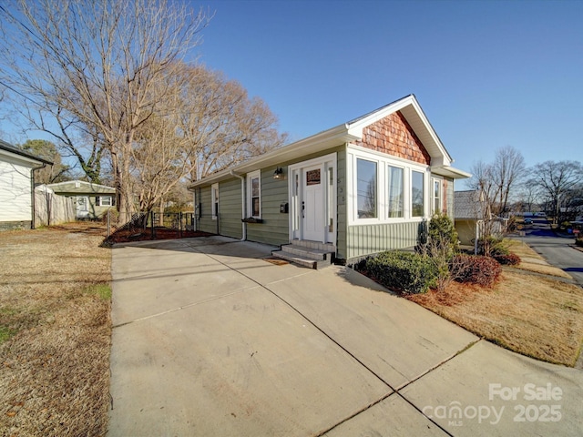 view of front of house