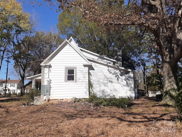 view of property exterior