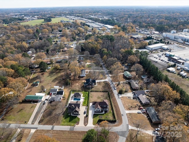 aerial view