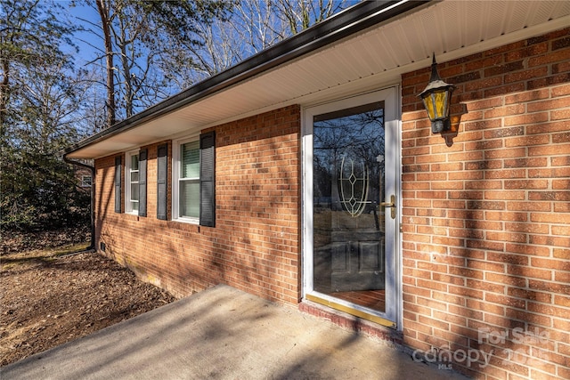 206 Fox Den Rd, Troy, NC 27371 - entrance to property featuring brick siding
