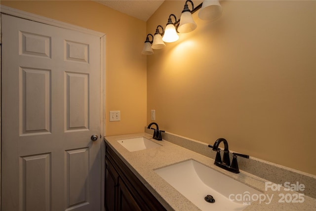 206 Fox Den Rd, Troy, NC 27371 - bathroom featuring double vanity