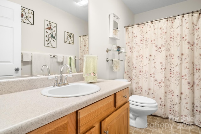 2959/2961 Bearwallow Mountain Rd, Hendersonville, NC 28792 - bathroom with vanity and toilet