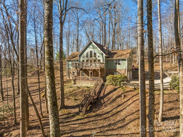 view of front of house