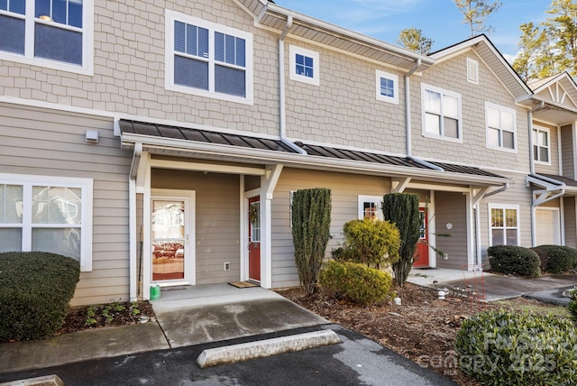 123 Foxden Dr Unit 202, Fletcher, NC 28732 - craftsman inspired home featuring a standing seam roof, uncovered parking, and a metal roof