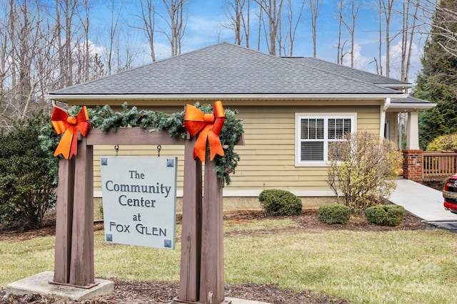 123 Foxden Dr Unit 202, Fletcher, NC 28732 - community / neighborhood sign featuring a yard