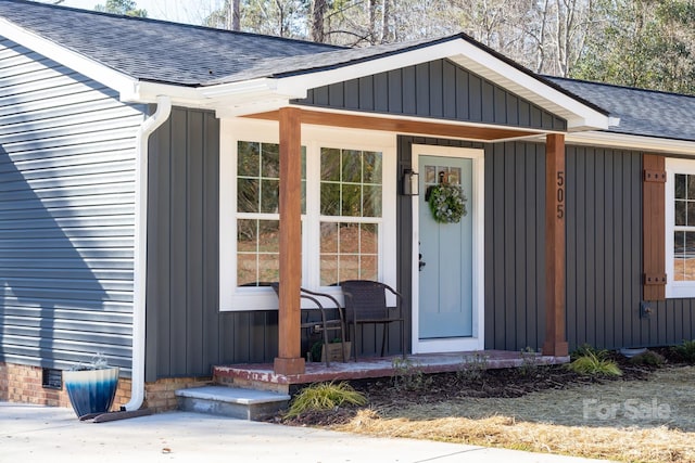 view of property entrance