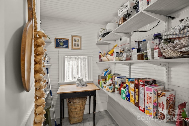 view of pantry