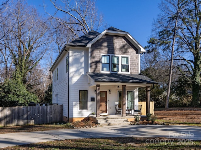 front of property with covered porch