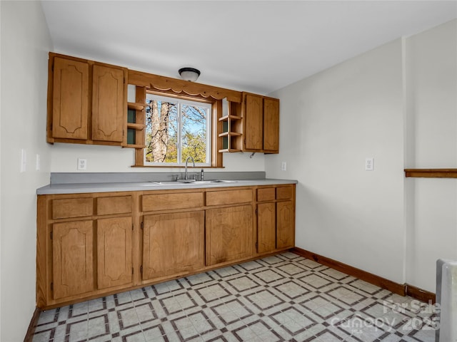 kitchen featuring sink