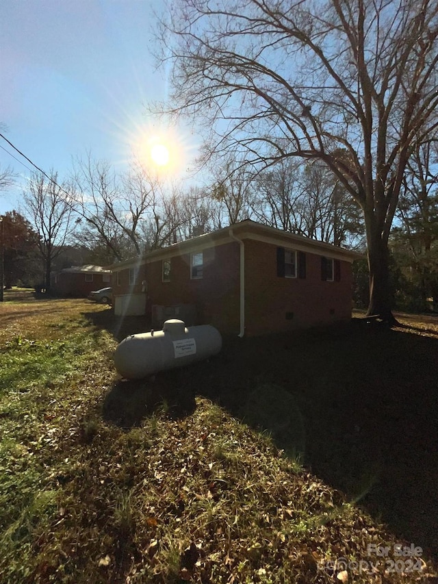 view of side of home