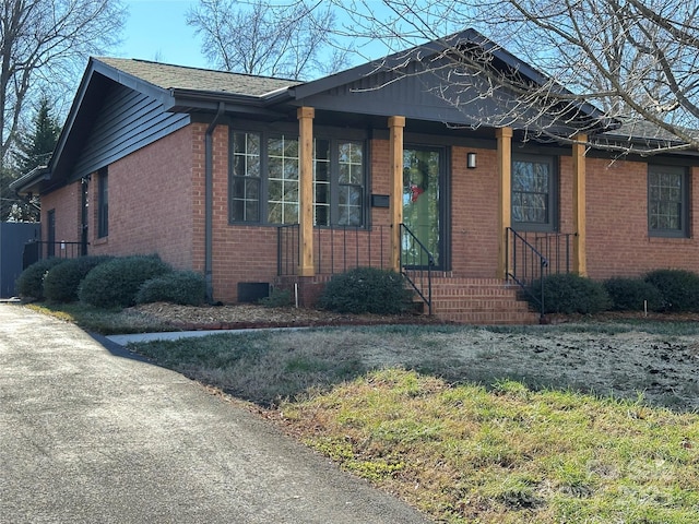 view of bungalow