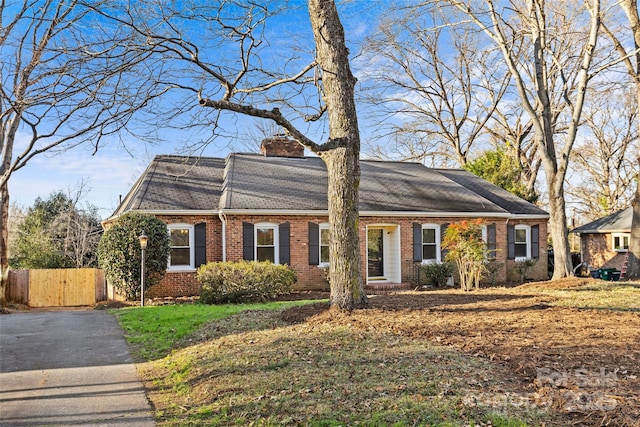 view of front of house