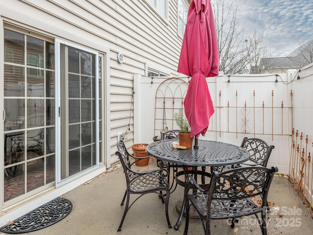 view of patio / terrace