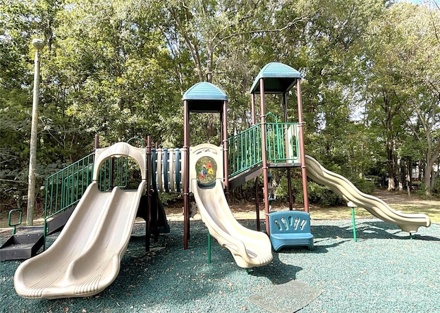 view of play area