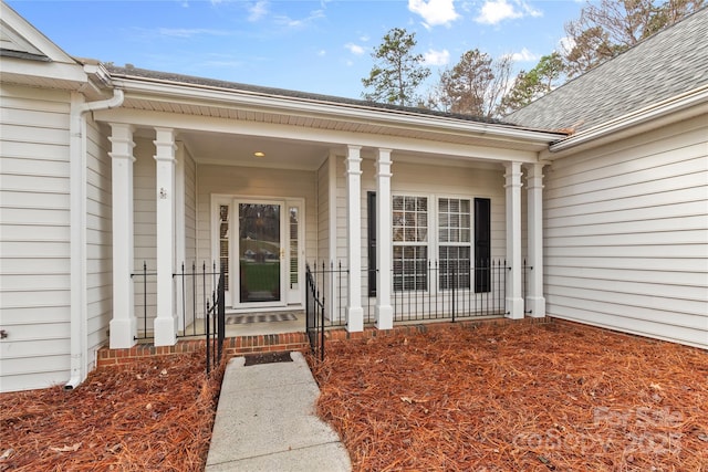 view of entrance to property