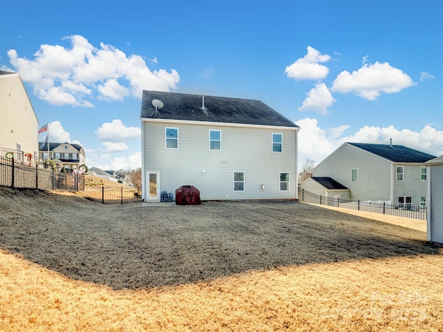 view of rear view of property