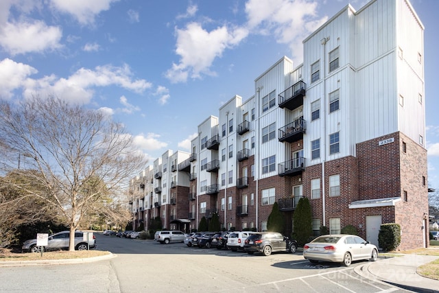 2338 Yadkin Ave Unit 505, Charlotte, NC 28205 - view of apartment building / complex with uncovered parking