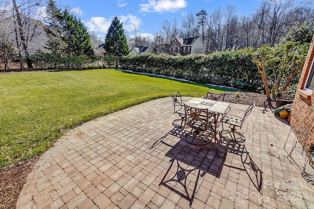 view of patio