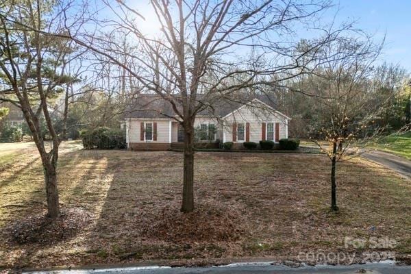 view of ranch-style home