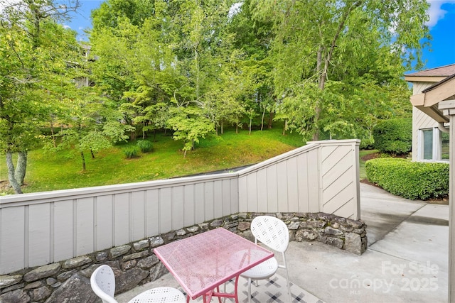 view of patio / terrace