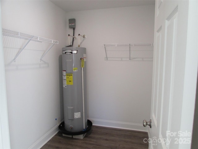 utilities featuring electric water heater