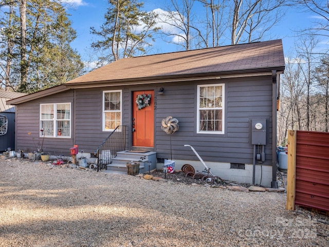 view of front of house