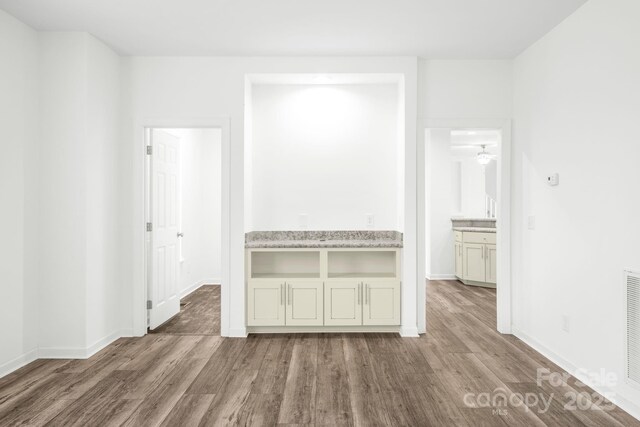 interior space featuring light hardwood / wood-style flooring