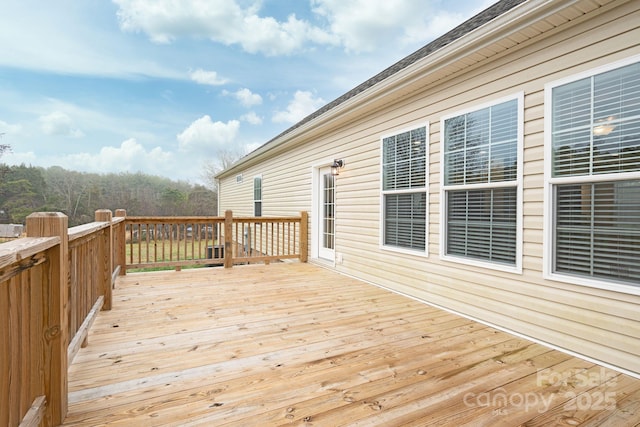 view of deck