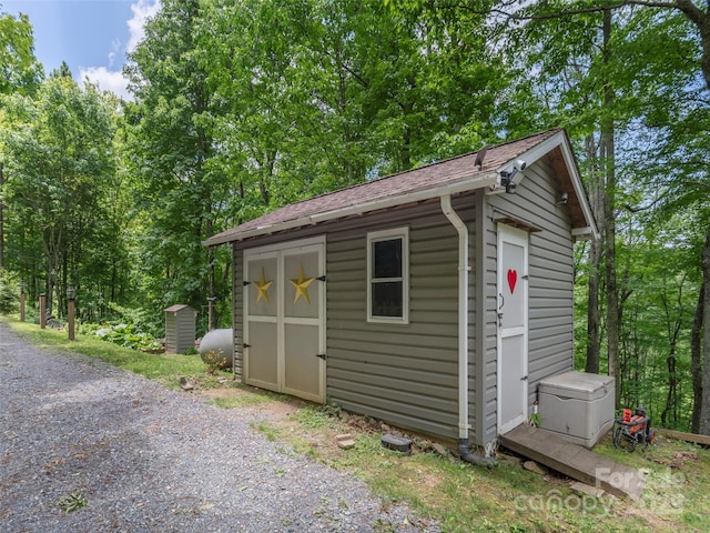 1185 Mule Stomp Rd, Clyde, NC 28721 - view of outdoor structure