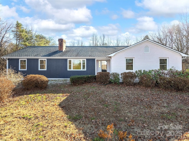 view of ranch-style home