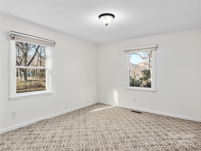 950 Blanton St, Columbus, NC 28722 - empty room featuring a textured ceiling and healthy amount of natural light