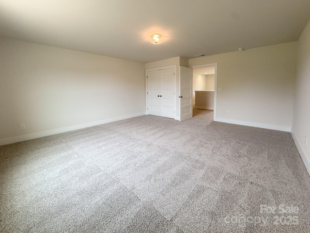 46 Griffin Rd Unit 2, Pageland, SC 29728 - empty room with baseboards and carpet floors