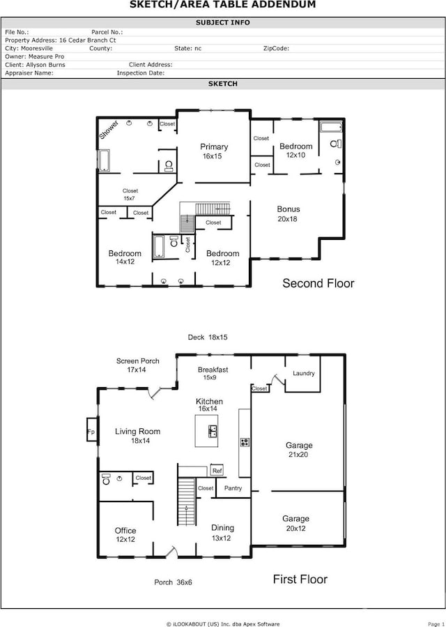 floor plan