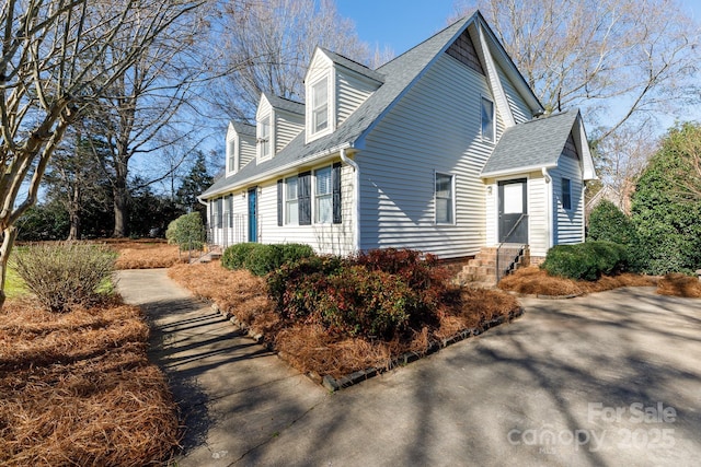 view of property exterior