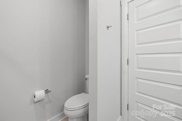 bathroom with toilet