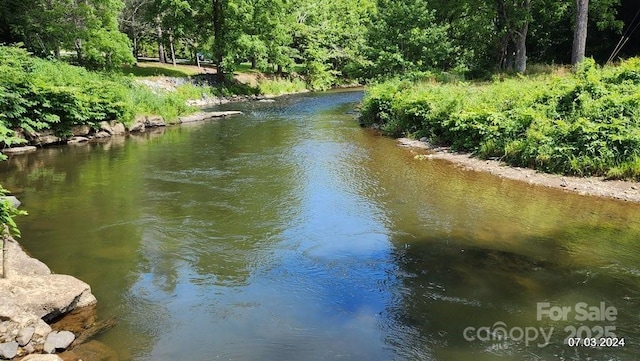 property view of water