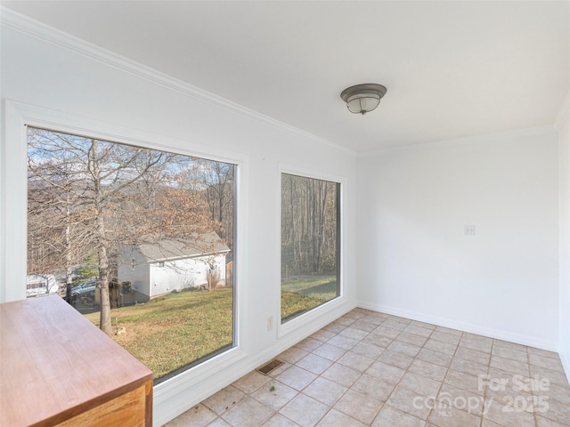 interior space featuring plenty of natural light