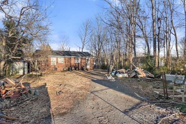 view of rear view of house