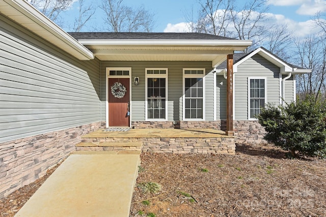 view of property entrance