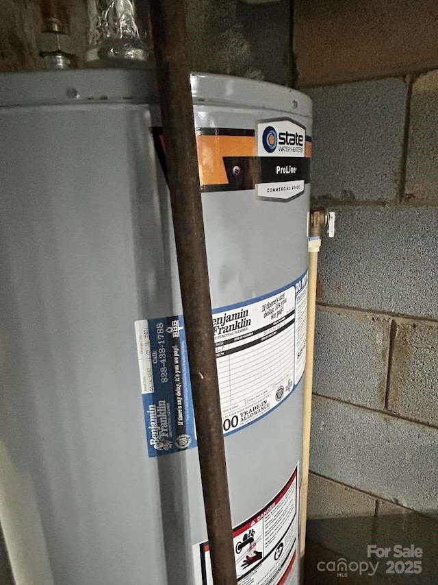 utilities with water heater