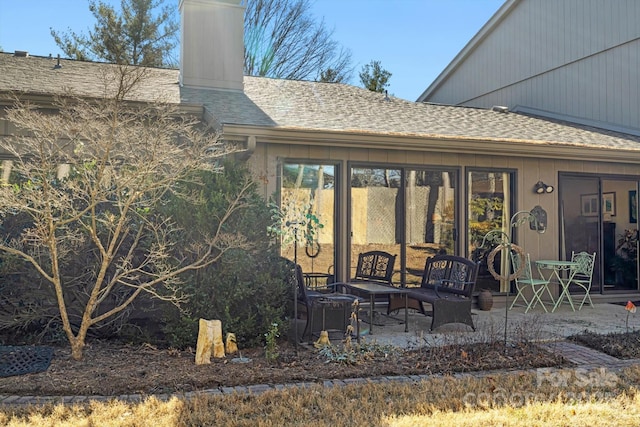 exterior space with a patio