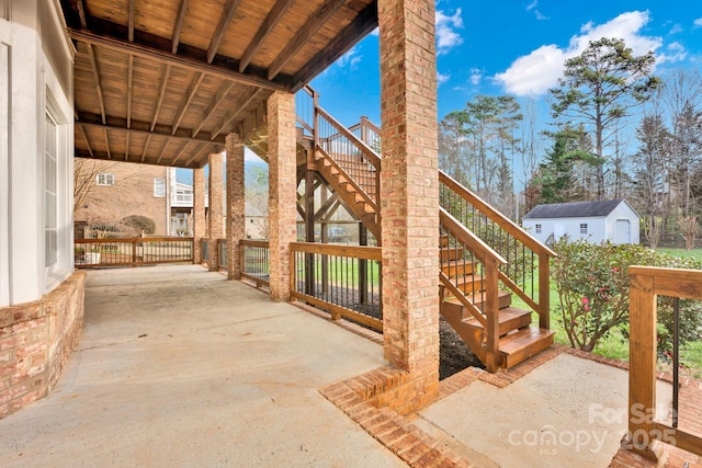 view of patio