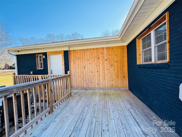 813 S Zion St, Landis, NC 28088 - view of wooden deck