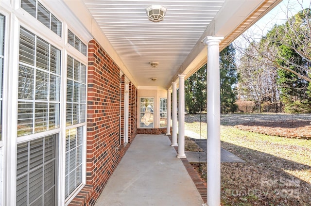 view of patio